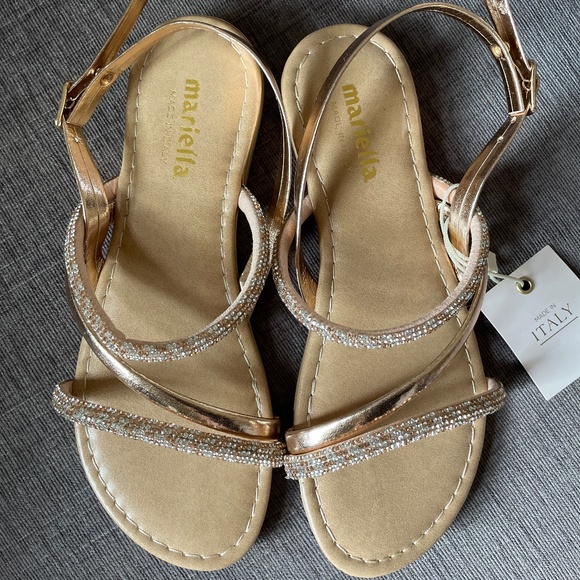 Mariella Rhinestone Sandals - Picture 1 of 4